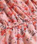 Florals Printed Chiffon Maxi Dress